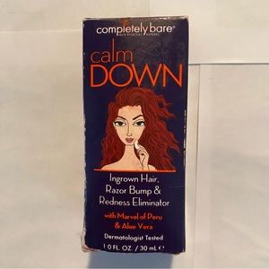 Completely Bare Calm Down Ingrown Hair Razor Bump & Redness Eliminator